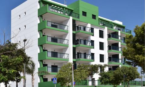 Apartments with sea view in Mil Palmeras