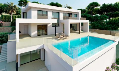 Villa Faro luxury modern villa for sale Residencial Jazmines Cumbre del Sol