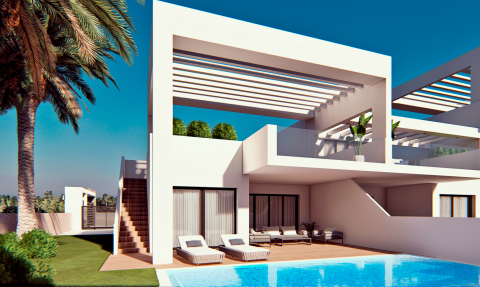  Adosado en esquina en urbanización de lujo Finestrat-Benidorm