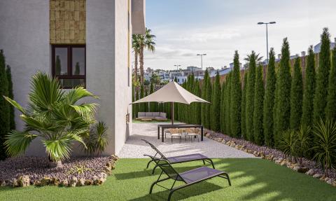 Apartment in the exclusive residence SOUL Villamartin with garden