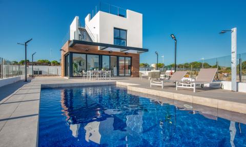  Modern villas in the Royal Park GOLF complex in  Algorfa