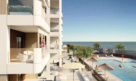 Beachfront apartments in Torre de la Horadada