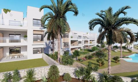  Apartment with terrace, garden or solarium in Lo Romero golf premium resort