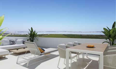 Duplex with private garden on 2 floors with beautiful views in Los Balcones