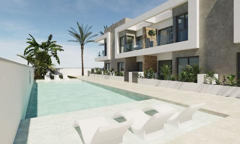 Apartment with garden in Bella Salina residence