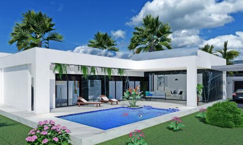 Spacious villa with pool 7.5 x 4 m2 in La Finca Golf