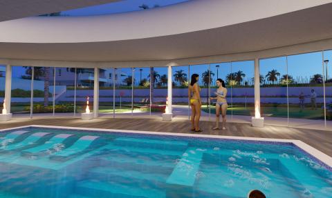 Apartamentos en conjunto cerrado VISTA AZUL SPA & NATURE con jardín de 168m2