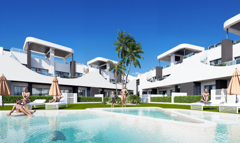 Modern apartment in San Fulgencio with garden