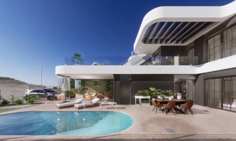 Magnificent new villa 500 meters from the beaches of Los Alcazares