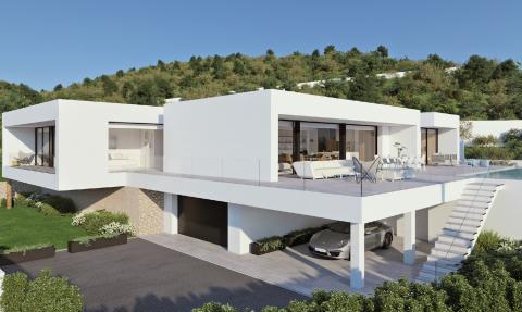 Villa Infinity luxury modern villa for sale Residencial Jazmines Cumbre del Sol