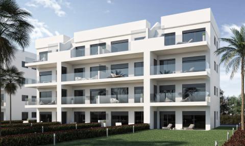  Apartments on the first line of the golf course with solarium