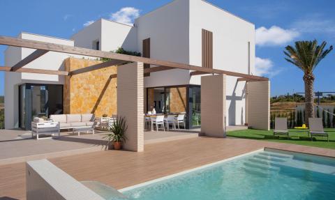Magnificent modern villa 200 meters from the beach in Dehesa de Campoamor