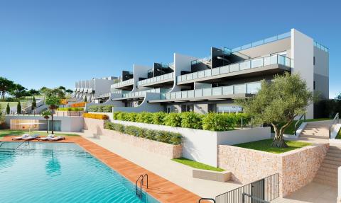 BREEZE, NEW APARTMENTS WITH 3 BEDROOMS ON THE BALCONY OF FINETRAT, ALICANTE, ON THE COSTA BLANCA