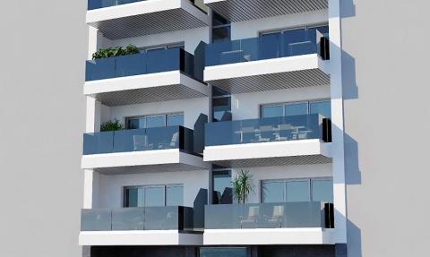Apartamenty z basenem komunalnym, 200 m od plaży del Cura - Torrevieja