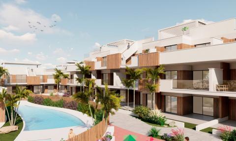 Apartamento de 3 habitaciones, jardín y terraza en LAMAR RESORT LUXURY VII