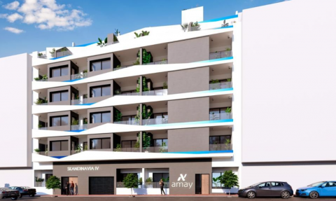 Apartamenty w Torrevieja 600 metrów od morza