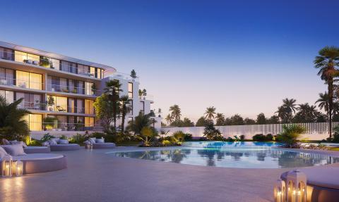 Apartment with 2 bedrooms in luxury complex, Denia