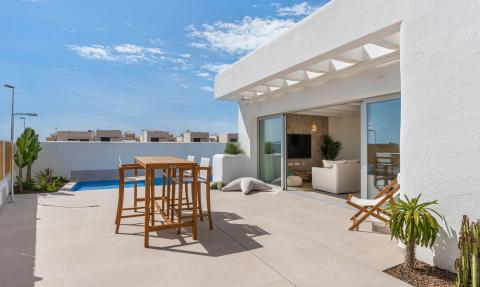 Villa Santorini en Los Alcázares, Murcia