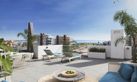  Penthouse with magnificent views of the sea and Mil Palmeras beach