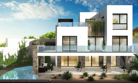 Villa on the first line of the golf course, swimming pool with jacuzzi, basement
