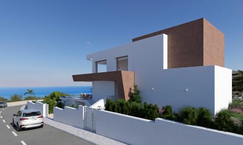 Encinas Design Cumbre del Sol modern villa for sale ref: AE121 model Eliseo