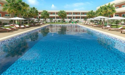 New complex in Gran Alacant with community swimming pool and bbq zone