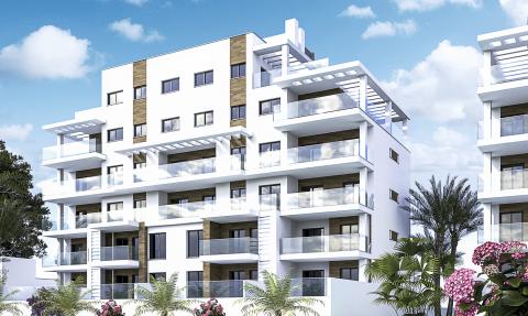 Apartamento en complejo de lujo con vista al mar