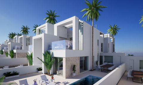 Elegant corner detached villa in Ciudad Quesada