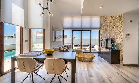  Villa en un moderno complejo Laguna Beach Resort con vistas al Salinas